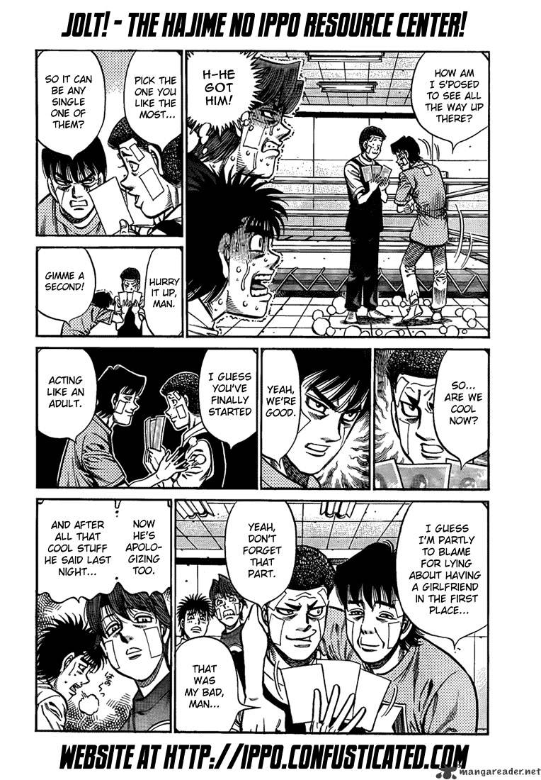 Hajime no Ippo: Fighting Spirit, Chapter 915 image 12